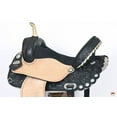 thumbnail image 4 of 16 In Flex Tree Western Horse Saddle American Leather Trail Barrel By Hilason, 4 of 7