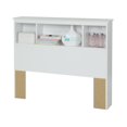 thumbnail image 4 of South Shore Crystal Twin Bookcase Headboard (39 in.), White, 4 of 8