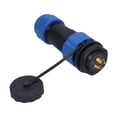 thumbnail image 3 of Enchufe de aviación IP68 conector impermeable tuerca trasera macho hembra Terminal 380V SP204 Pin, 3 of 10