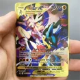 thumbnail image 3 of English Metal Cards DIY Arceus Mewtwo Charizard Pikachu Shiny Iron Pokémon GX Vmax EX Game Kids Collection Card Toy Gift, 3 of 5