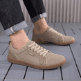 thumbnail image 5 of Men's Wide Fit Casual Sports Shoes Breathable Mesh Low-Top Running Sneakers Lightweight Cushioned Walking Shoes Comfortable for Wide Feet, 5 of 7