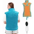 thumbnail image 1 of Heating Pad for Back, Shoulders, and Neck, Weighted Heating Pad 1.1 kg, 10 Heat Levels, Automatic Shut-Off (45/90/120 min), Fast Heating, for Back Pai, 1 of 5