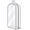 🥝 WHite_Hot#257, variant on Generic Foldable Garment Bag for Closets & Travel -- Large Hanging Suit Bag with Dual Transparent Windows, Breathable Non-Woven Material, Smooth Full Zipper, Dustproof White, 25x20in