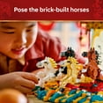 thumbnail image 5 of LEGO Spring Festival Galloping Horse Canvas Kids Building Toy - Year of the Horse Toy for Girls & Boys, Ages 10+ - Buildable Chinese New Year Decoration - Gift Idea for Birthdays & Families - 80119, 5 of 7