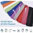 thumbnail image 6 of 6 Pack Sport Headbands for Women and Men, Breathable, Moisture Wicking Cooling Workout Sweatbands Headbands for Yoga, Altheles,Running,Cycling,Football,Hairband, 6 of 11