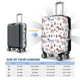 thumbnail image 6 of Daiia Cute Dog Luggage Cover, Thickened Washable Travel Luggage Covers, Elastic Unique Baggage Covers for 18-20 inch Luggage-Large, 6 of 9