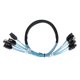 thumbnail image 1 of SATA Cables 7 Pin Fast Speed 6Gbps Mini Easy Use 4 Wires High Speed SATA Cable Set for Computer, 1 of 5