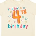 thumbnail image 4 of Inktastic It's My Fourth Birthday Boys or Girls Toddler T-Shirt, 4 of 5