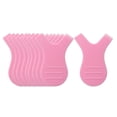 thumbnail image 2 of 10 piezas de silicona para pestañas extensión de pestañas para injerto rizador permanente reutilizable Lift Lifting Lash Y brochas para maquillaje - Rosa rosado, 2 of 9