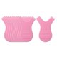 thumbnail image 2 of Juego de 10 brochas de silicona para extensiones de pestañas, con forma de Y rosado, 2 of 9