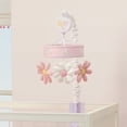 thumbnail image 5 of Lambs & Ivy Daisy Dreams Pink/White Musical Baby Crib Mobile Soother Toy, 5 of 7
