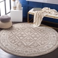 thumbnail image 2 of SAFAVIEH Sofia Jerrod Oriental Area Rug, Tan/Beige, 6'7" x 6'7" Round, 2 of 8