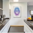 thumbnail image 4 of Epic Art 'Lion Face' by Rachel Caldwell, Acrylic Glass Wall Art, 24"x36", 4 of 8