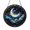 Acrylic 3.5 Inch, variant on Night Sky Window Hanging – Moon and Stars Stained Glass Look
