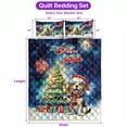 thumbnail image 5 of Merry Christmas and Happy New Year Santa Beagle Holiday Xmas Winter 2025 Quilt Bedding Set Beagles Dog Lover Gifts Idea 1 Blanket Bed Cover 2 Pillowcases - 00024, 5 of 5
