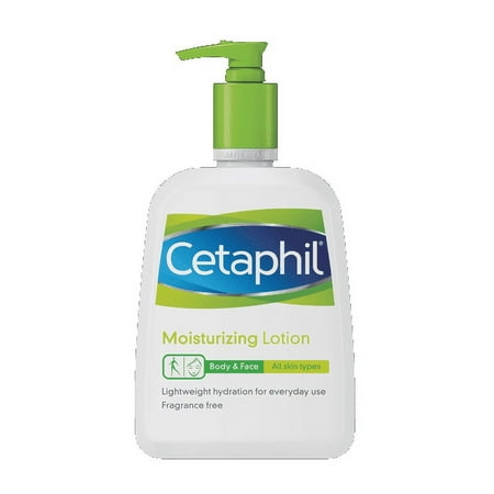 Cetaphil Moisturizing Lotion All Skin Types 20 fl. Oz | Hydrating Body Lotion for Women | Body Skin Care Products for Sensitive Skin | Fragrance Free | Hypoallergenic | Hydration Lotion for Dry Skin