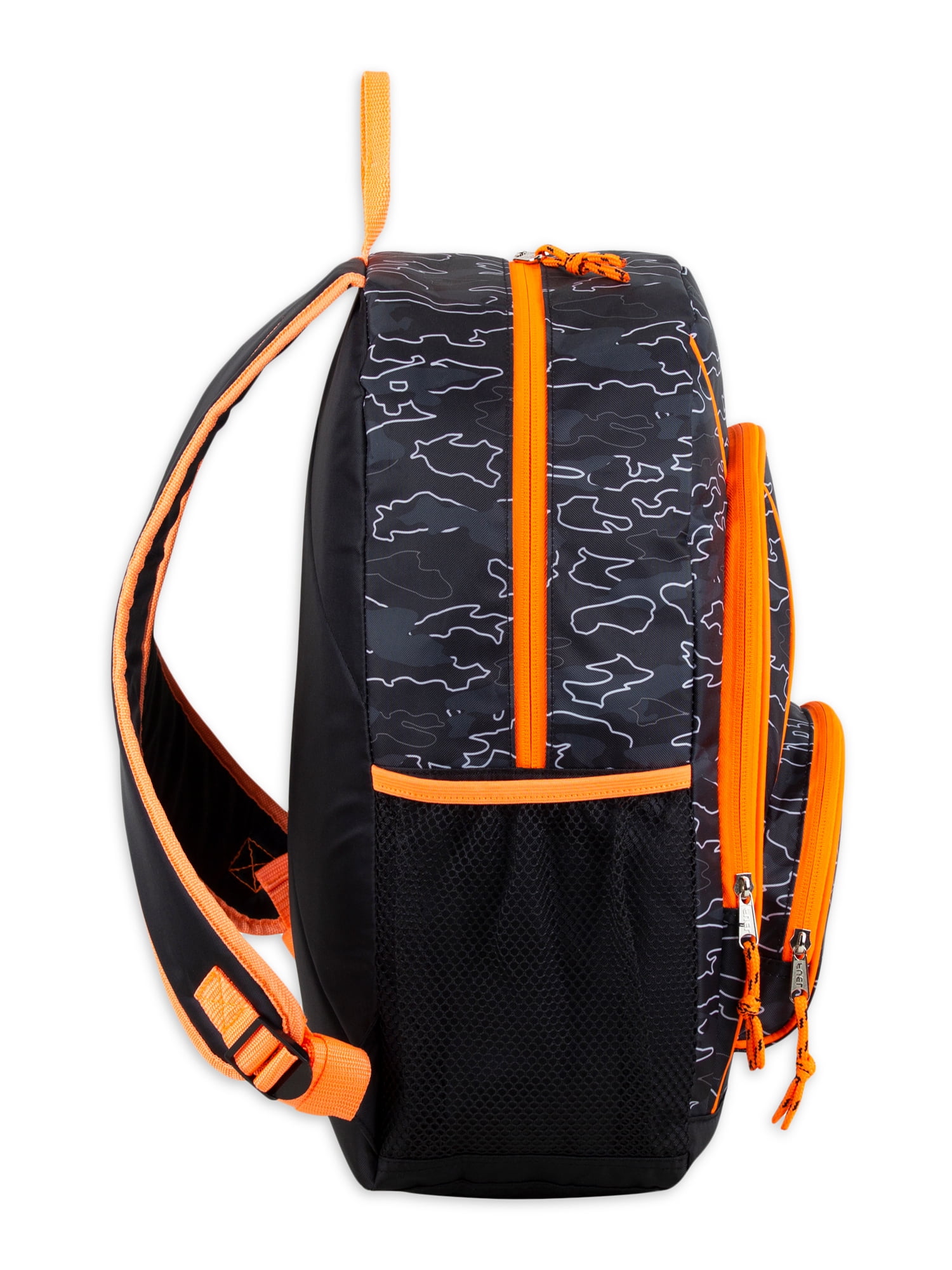 Fuel Unisex Triple Pocket Backpack, CamouflageOutline