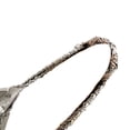 thumbnail image 3 of Women Fashion Chain Strap Single Shoulder Bag Ruched Large Capacity Bag for Commuting Shopping Silver Free Size, 3 of 8
