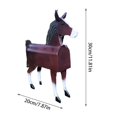 thumbnail image 5 of Handmade Custom Metal Cow Mailbox Funny Farm Animal Mailboxes For And Outside Garden Dcor, 5 of 5