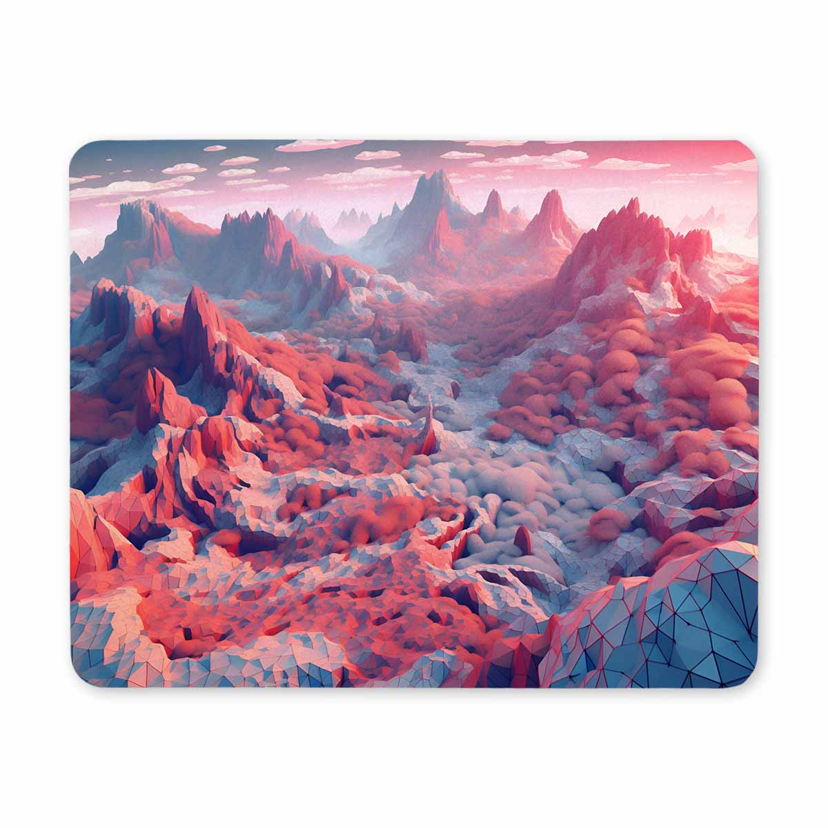 Mouse Pad, Mountains Mouse Pad, Cute Small Mousepad for Laptop Office