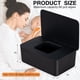 thumbnail image 2 of Dispensr de toallitas para bebé, soporte para toallitas para bebé y adulto, mantiene las toallitas húmedas frescas, estuche antideslizante para toallitas, contenedor de toallitas desechables con, 2 of 3