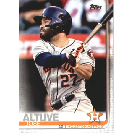 2019 Topps #178 Jose Altuve Houston Astros Baseball Card -