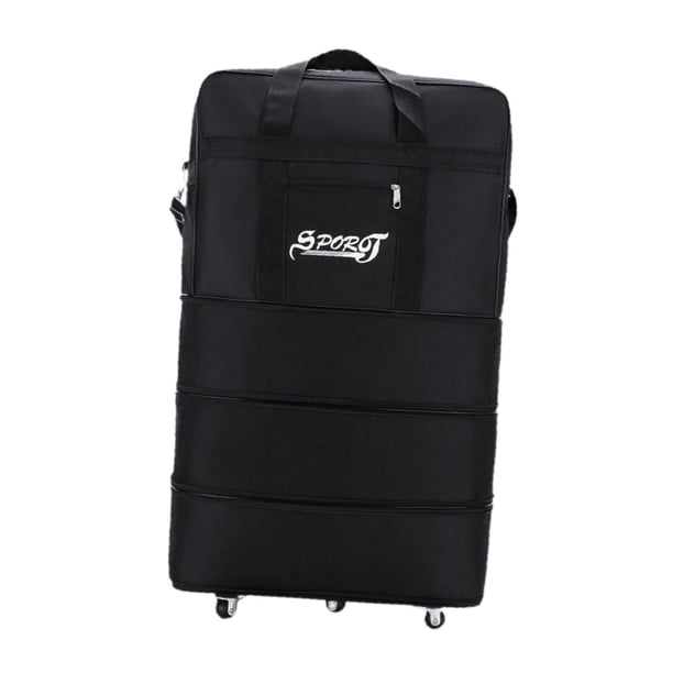 Bolsa de viaje, bolso de mano impermeable con cierre de cremallera, bolsa de lona, bolsa de mano, para equipaje, ropa, organizador de almacenamiento 50cmx30cmx90cm