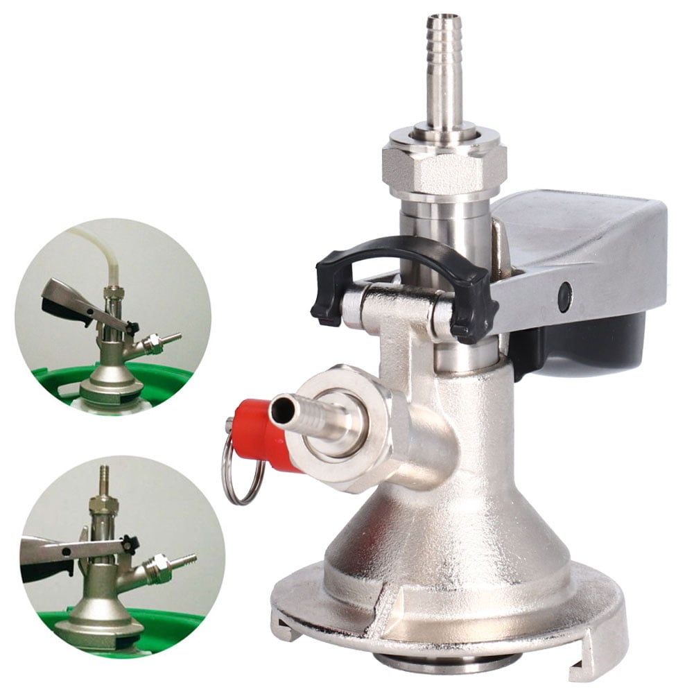Cacagoo Kegging Tools G5/8 A Type Stainless Steel Beer Keg Tap Distributor Coupler with Brewing Accessory Home Brew Equipment