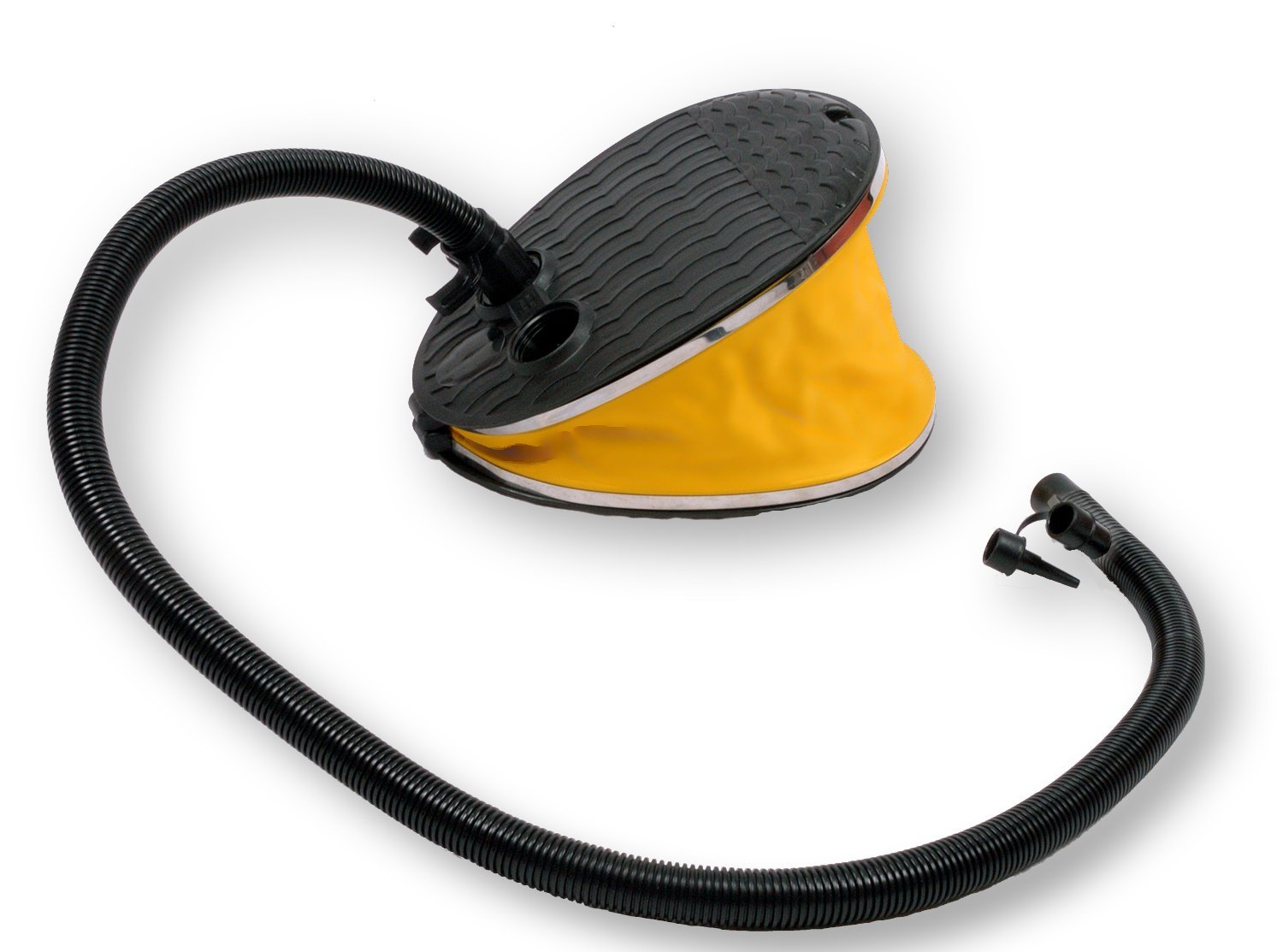Bellows Foot Pump, Easy to attach, hosetopump connection inflates or