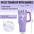thumbnail image 2 of Christian Tumbler 40 Oz, Religious Gifts for Women Christian, Catholic Bible Gifts for Women Grandma, Unique Christian Gifts for Women Teen Girls Friends Mom Faith, Christian Mug Water Bottle Cups, 2 of 6