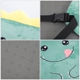 thumbnail image 2 of Asiento elevador para niños pequeños, silla de comedor con cojín de altura creciente para bebés y niños pequeños, 2 of 5