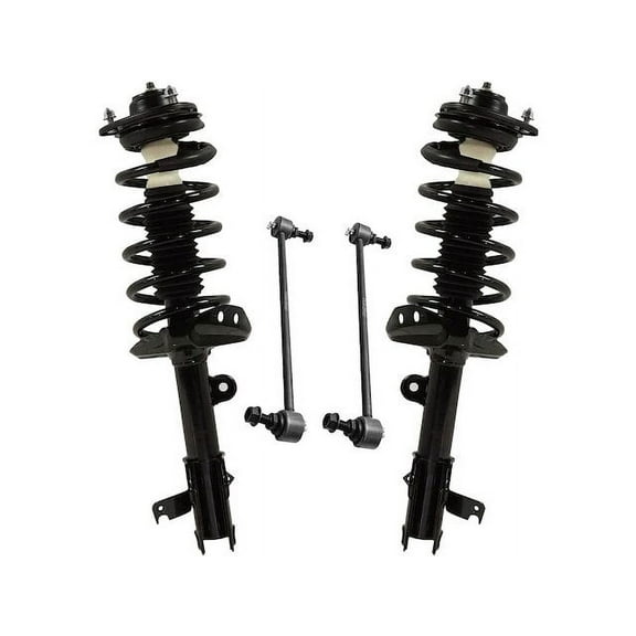 Front Strut Assembly and Sway Bar Link Kit - Compatible with 2008 - 2010 Honda Odyssey 2009