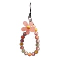 thumbnail image 2 of Cordón del encanto del teléfono móvil Strade Fareast Limited correa de muñeca cuentas flor Rosa, 2 of 6