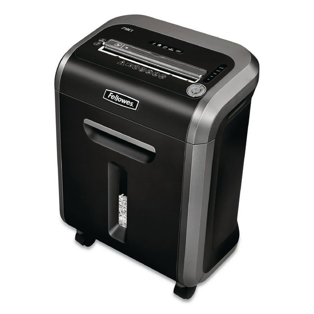Fellowes - Powershred 79Ci 100% Jam Proof Medium-Duty Cross-Cut Shredder - 16 Sheet Capacity