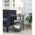 thumbnail image 2 of Convenience Concepts Brookline Three-Tier End Table in Gray Wood Finish, 2 of 6