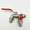 Double mouth A, variant on Double Valve Faucet 2-in-1 Outdoor Garden Faucet Anti-freeze Water Tap Outdoor Hose Faucet for Gardens Patios Boiler Drain