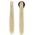 thumbnail image 4 of Sego Long Thick Claw Ponytail Hair Extension Synthetic Curly Real Hair Piece Big Wave Clip in Hair Extensions For Women, 4 of 10