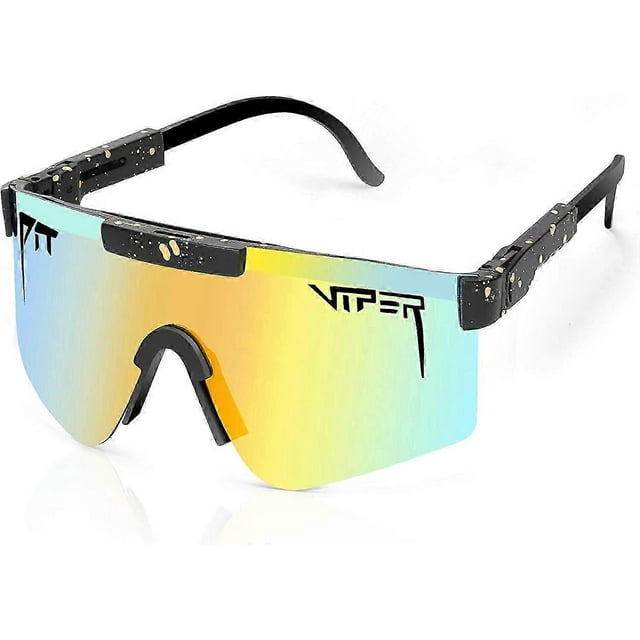 Wuhing-SJ-C-06 Sports Sunglasses, Polarized Sunglass For Cycling Baseball Running Driving Fishing Golf Skiing