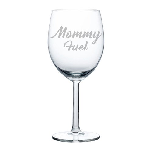 funny mom wine glass
