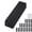 Black 20pcs, variant on 20 Pcs Metal Roofing Panels, 5 Ft Corrugated Galvanized Steel Roofing Panels, Heavy Duty Metal Siding Panels with Screws for Pergola, Gazebo, Shed, Outdoor Storage, Chicken Coop, Patio,Garages