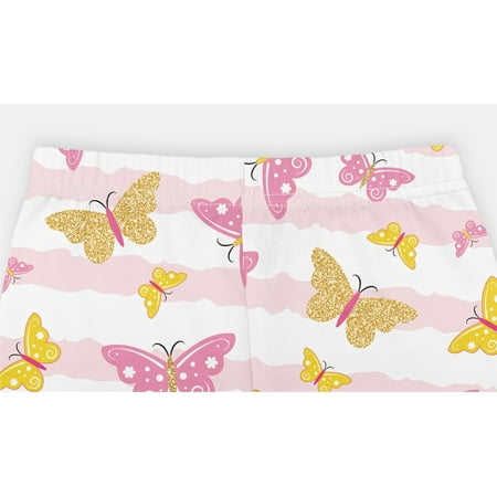 

dmqupv Dark Leggings Kids Pants Striped Trousers Leggings Stretch Baby Toddler Yoga Leggings Leopard Kids Lavender Track Pants C 5-6 Years