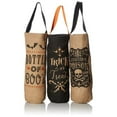 thumbnail image 1 of Design Imports CAMZ10229 Halloween Bottle Totes Set - Set of 3, 1 of 1