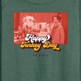 thumbnail image 3 of Friends - Happy Turkey Day - Women's Lightweight French Terry Long Sleeve Shirt, 3 of 5