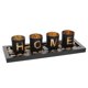 thumbnail image 3 of 1 Set of Alphabet Design Candleholder Letter Candlestick Decorative Candle Stand, 3 of 3