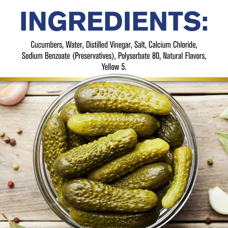 Vlasic Kosher Dill Whole Pickles 80 fl oz, Crunchy, Keto Friendly
