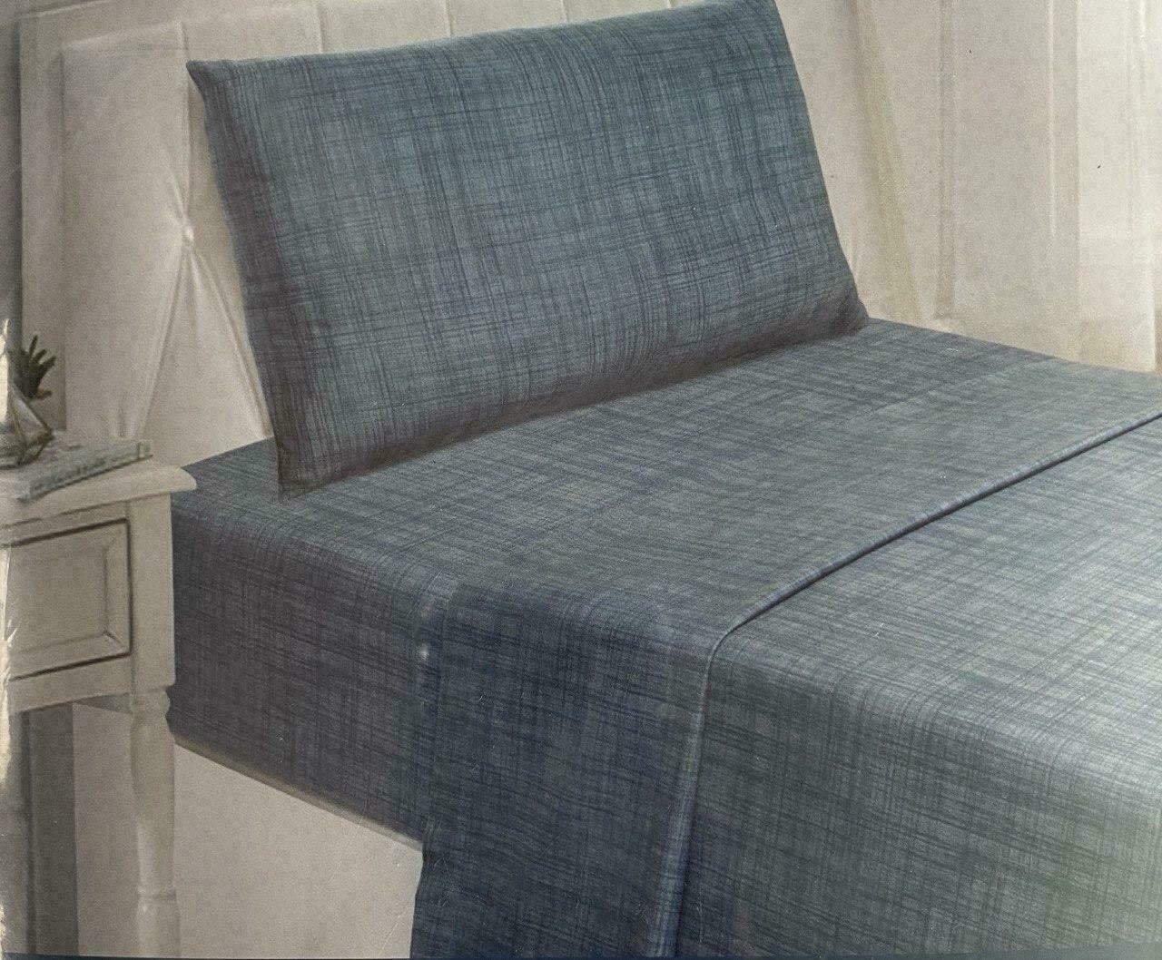 TWIN FLANNEL SHEET SET ( 1 FITTED, 1 FLAT, 1 PILLOW CASE) 100 cotton