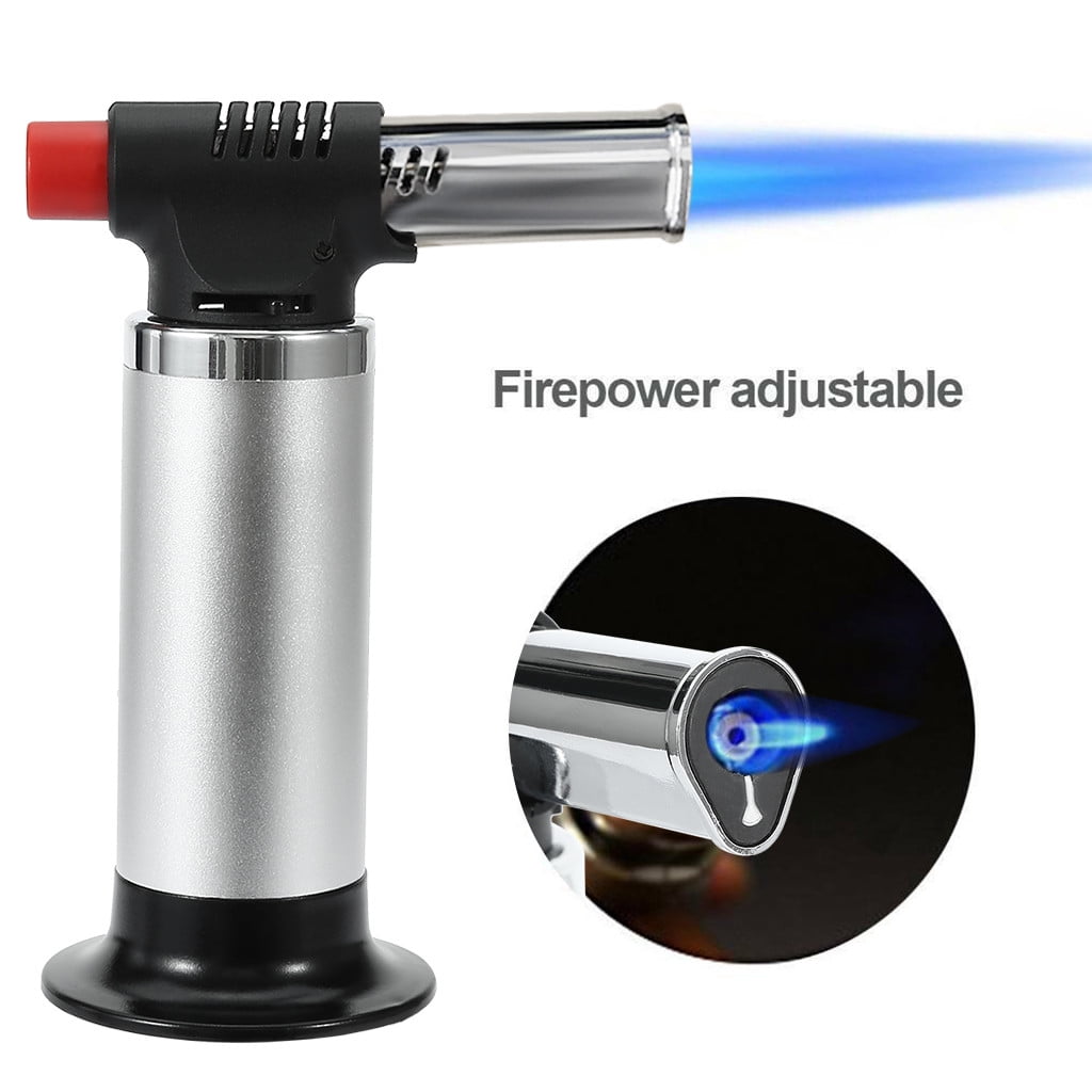 Jet Torch Gun Lighter Welding Adjustable Flame Windproof Butane Refillable Gas 