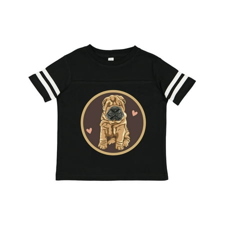 

Inktastic Chinese Shar-Pei Dog Art Gift Toddler Toddler Girl T-Shirt