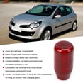 thumbnail image 1 of Gear Universal Car Gear Shift Knob Head Aluminum Carbon Fiber Auto Modification Red Short Type, 1 of 7