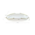 thumbnail image 3 of MEIBUTYUP White Cake Plate with Portable Handle, Dessert Tray for Parties, Weddings, and Home Use, 3 of 3